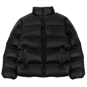 WASTED PARIS - KINGDOM CURVE PUFFER JACKET BLACK