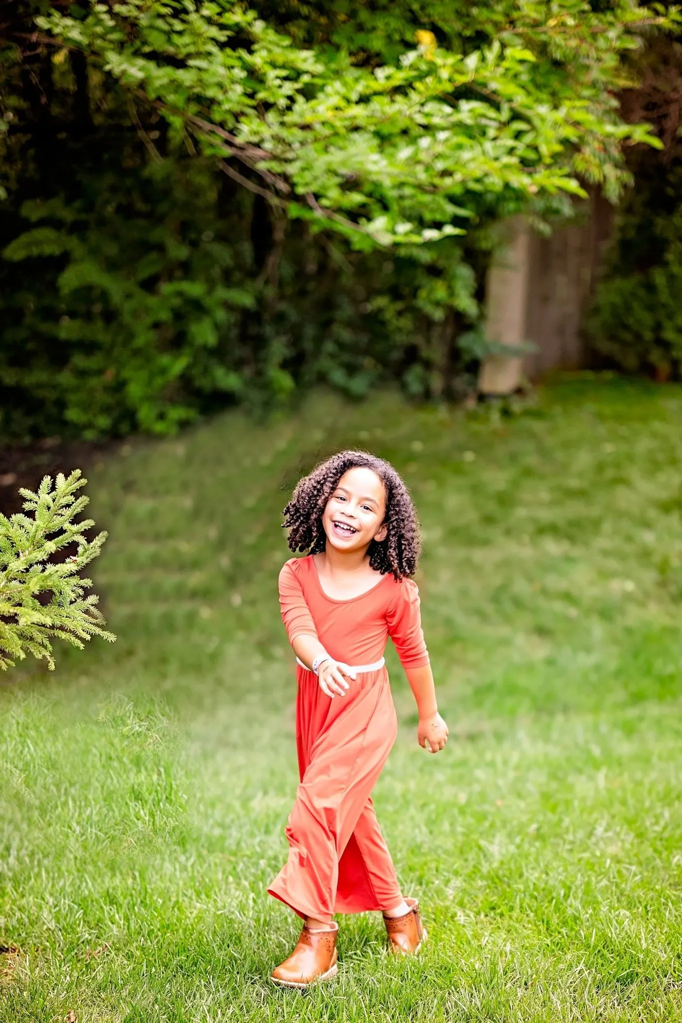 Wide Leg Romper in Pimenton