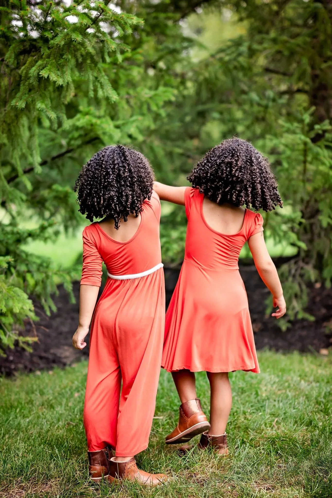 Wide Leg Romper in Pimenton