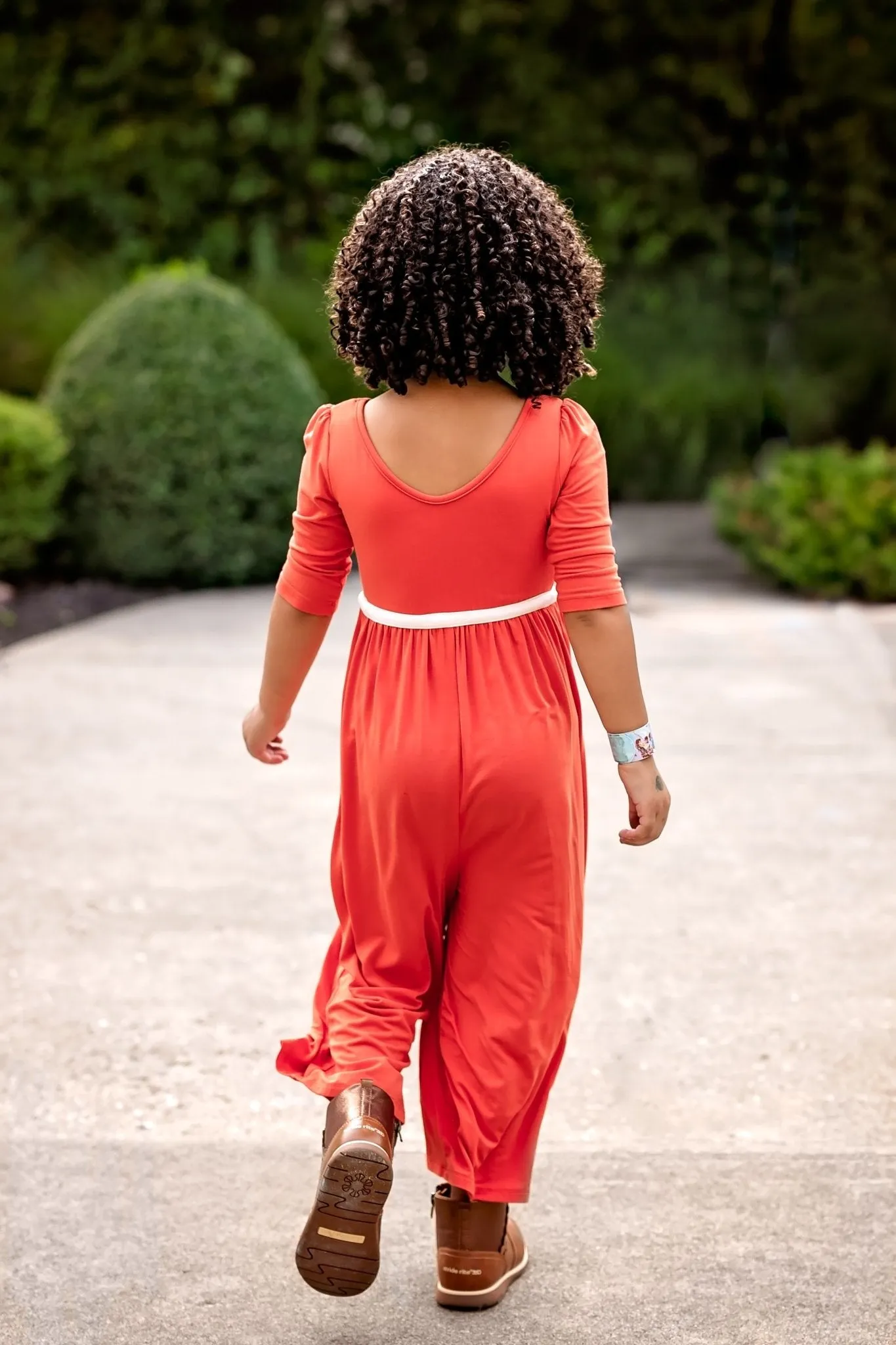 Wide Leg Romper in Pimenton