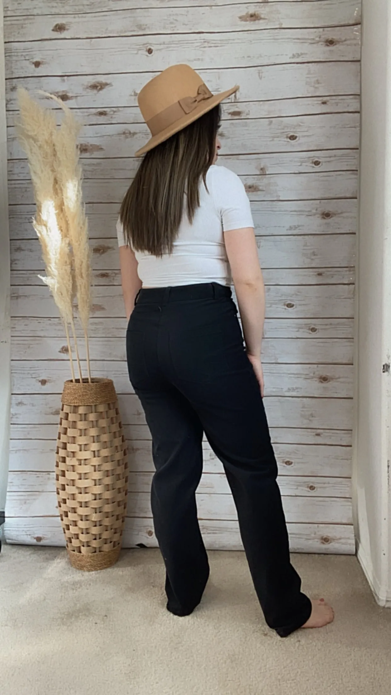 Willow Black Corduroy Pants