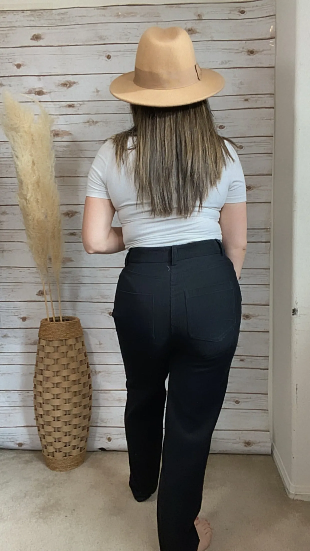 Willow Black Corduroy Pants