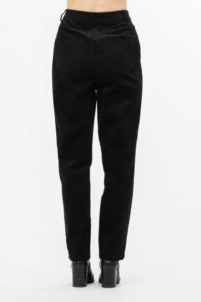 Willow Black Corduroy Pants