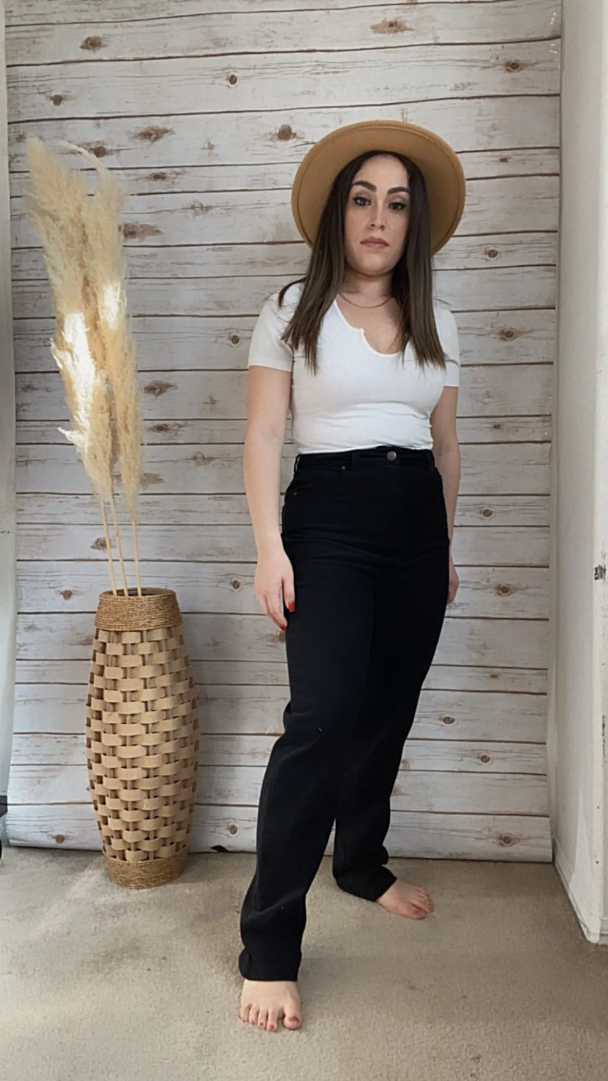 Willow Black Corduroy Pants