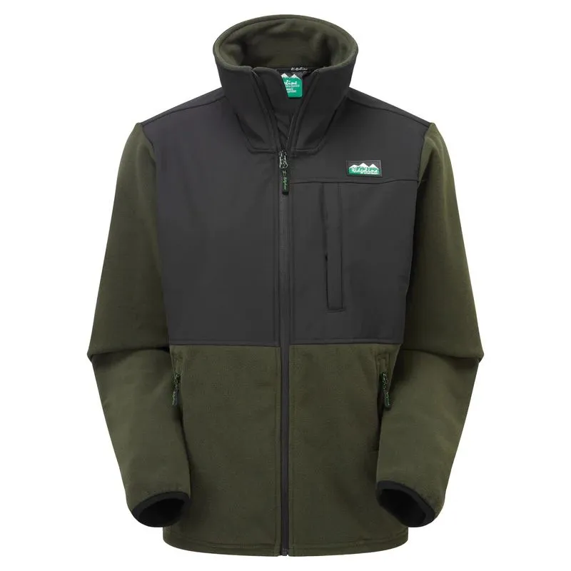 Women's Hybrid Jacket in Olive/Black