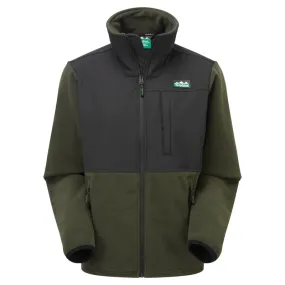 Women's Hybrid Jacket in Olive/Black