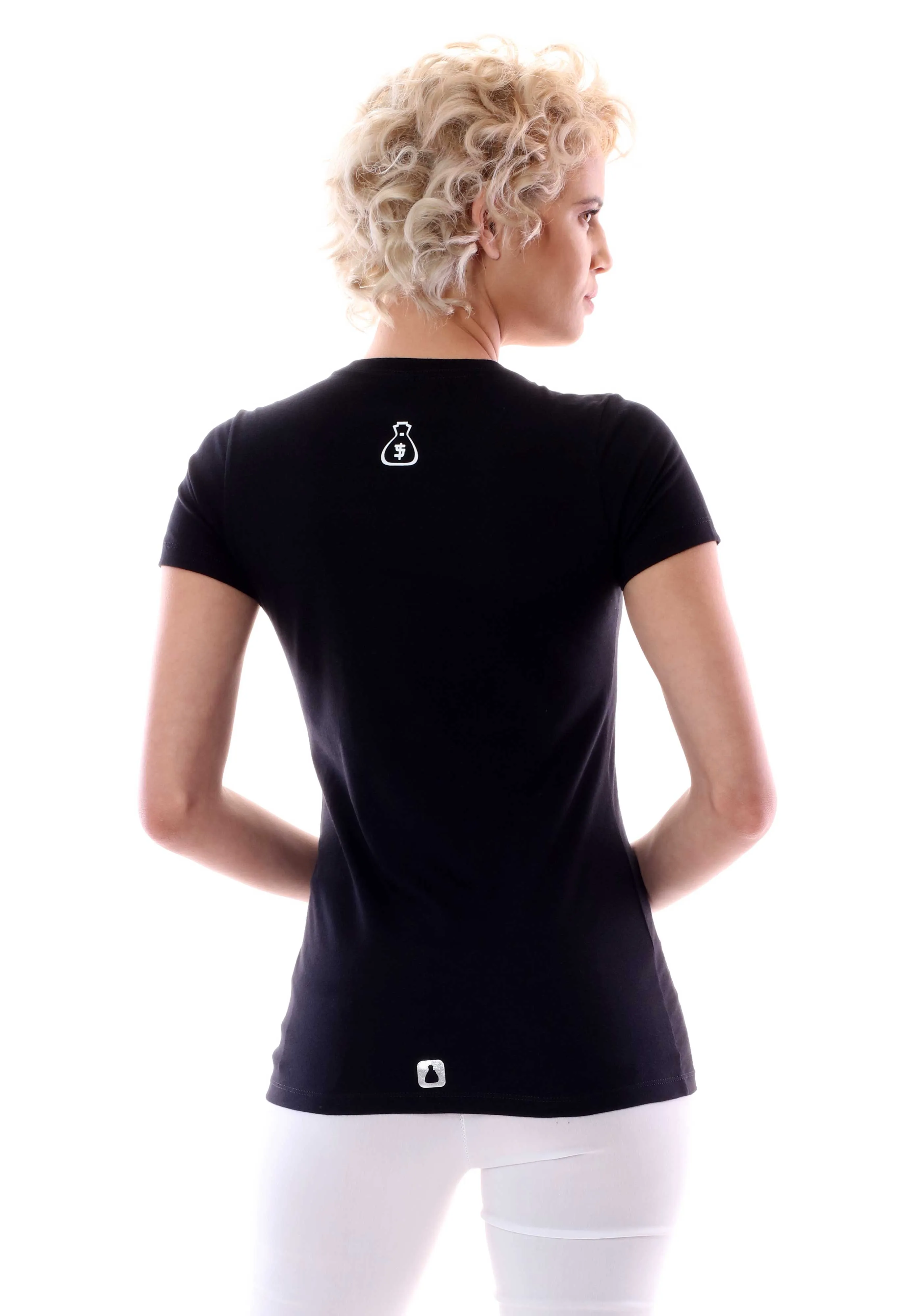 Women's Tokyo Monee Circle Logo Graphic T-Shirt
