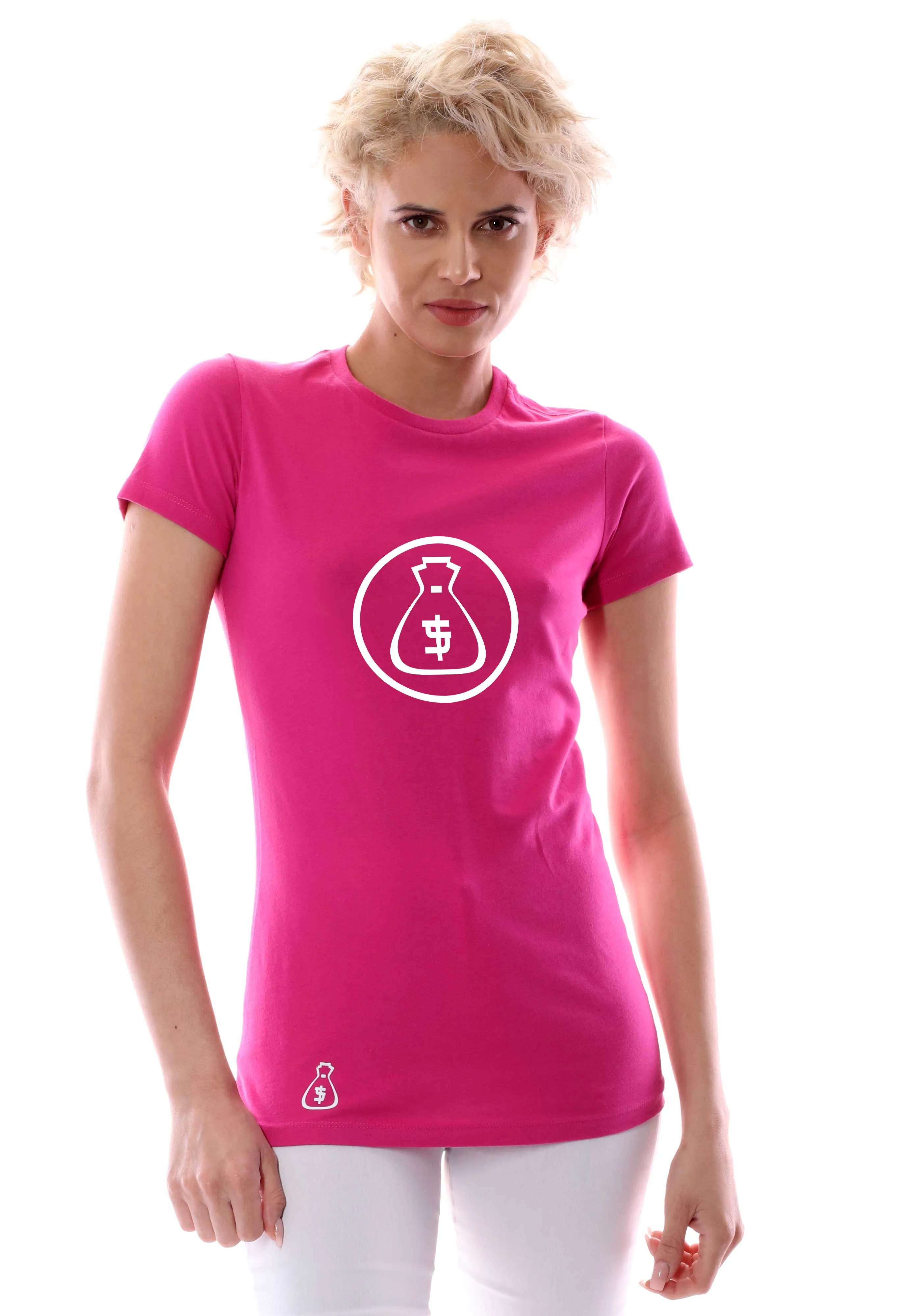 Women's Tokyo Monee Circle Logo Graphic T-Shirt
