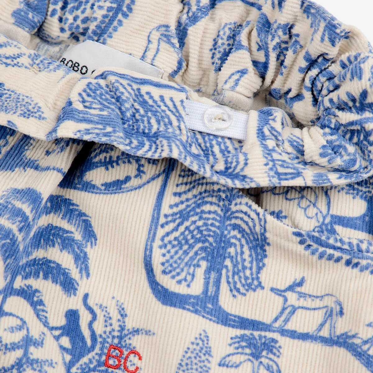 Wonderland AOP Corduroy Pants by Bobo Choses