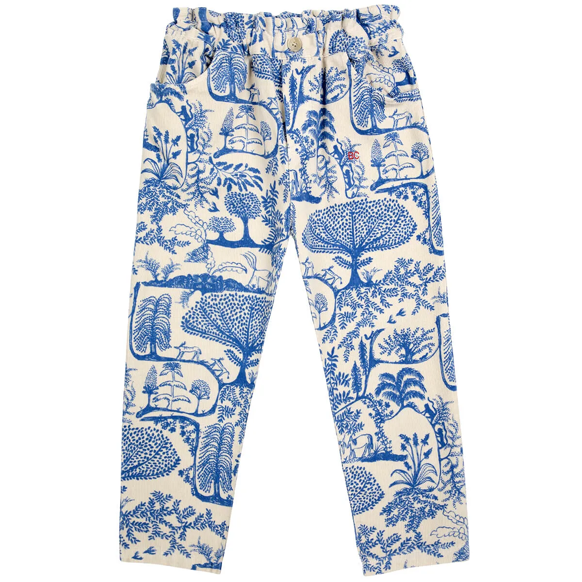 Wonderland AOP Corduroy Pants by Bobo Choses
