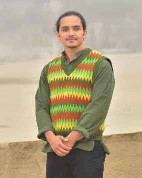 Zig Zag Sweater Vest